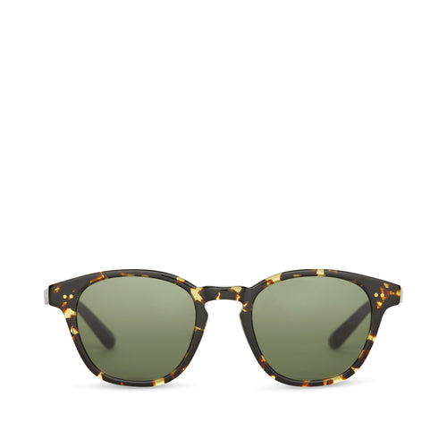 Wyatt Havana Handcrafted Sunglasses Front View