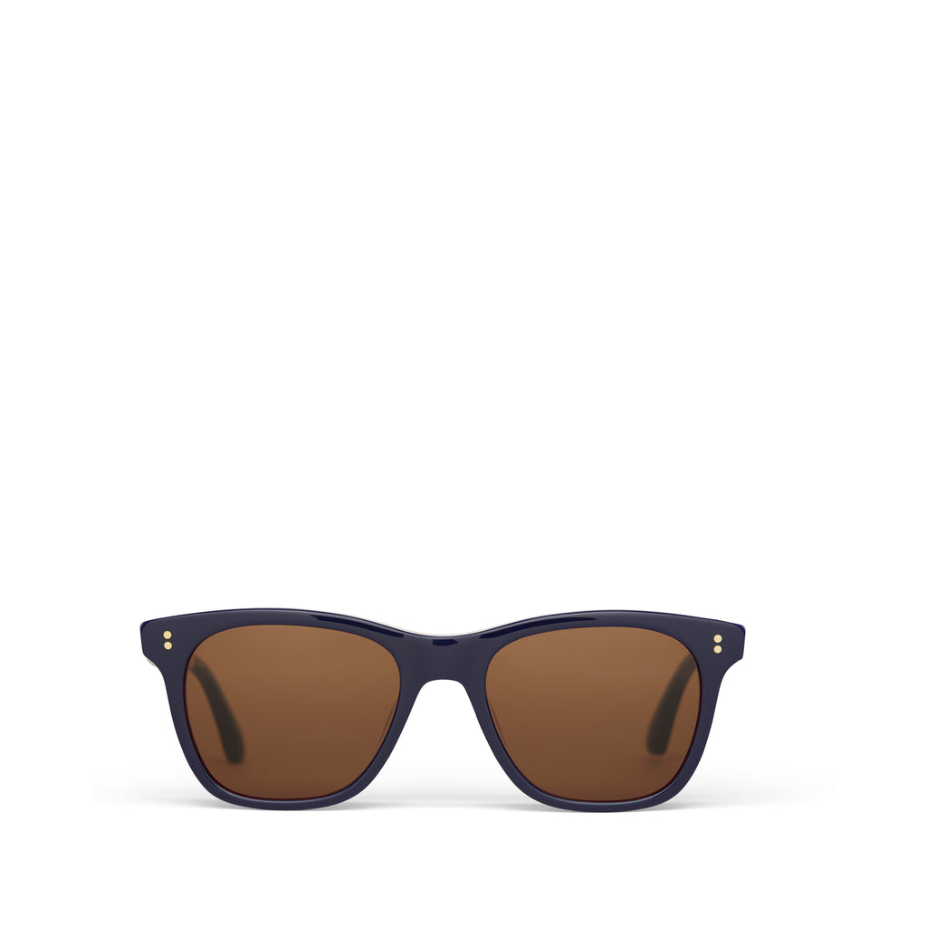 Fitzpatrick Navy Handcrafted Sunglasses Front View