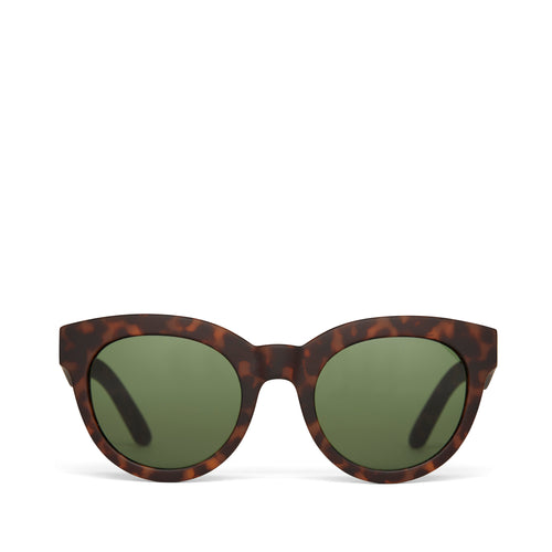 Florentin Black Tortoise Traveler Sunglasses Front View