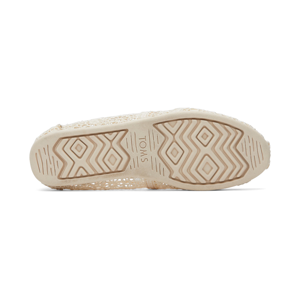 Alpargata Natural Moroccan Crochet Bottom Sole View