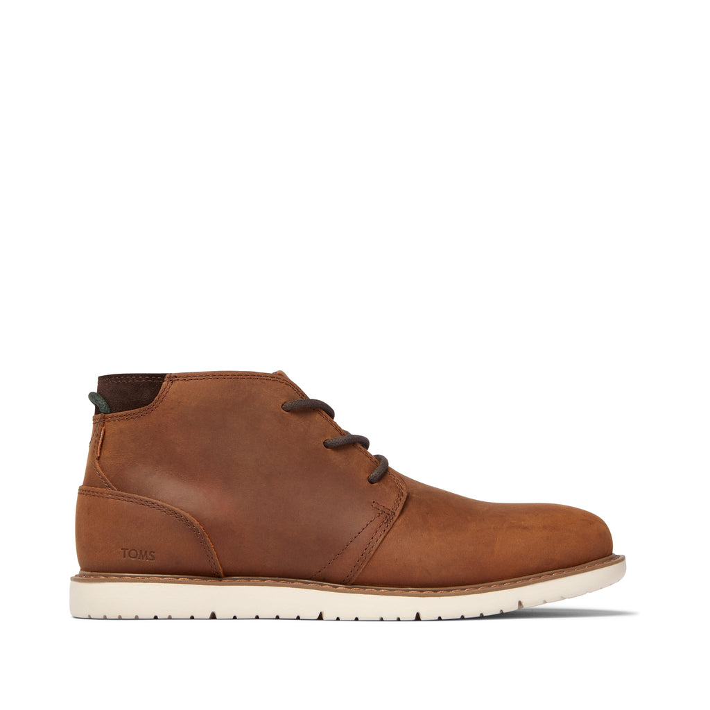 Navi Brown Water Resistant Boot Side View