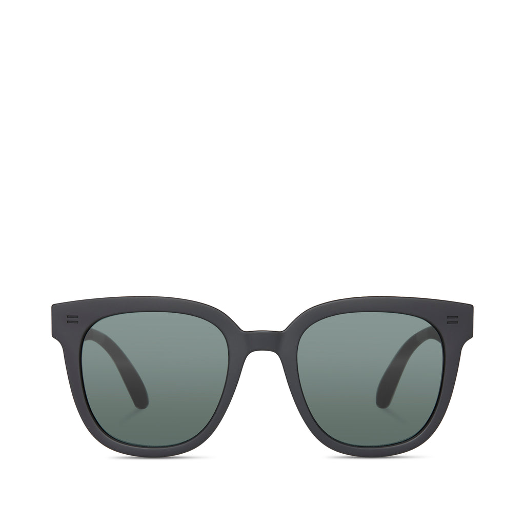 Juniper Black Traveler Sunglasses Front View