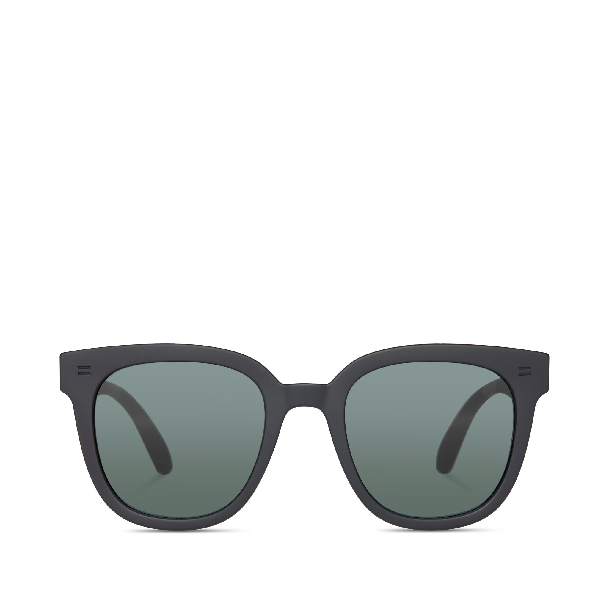 Juniper Black Traveler Sunglasses Front View