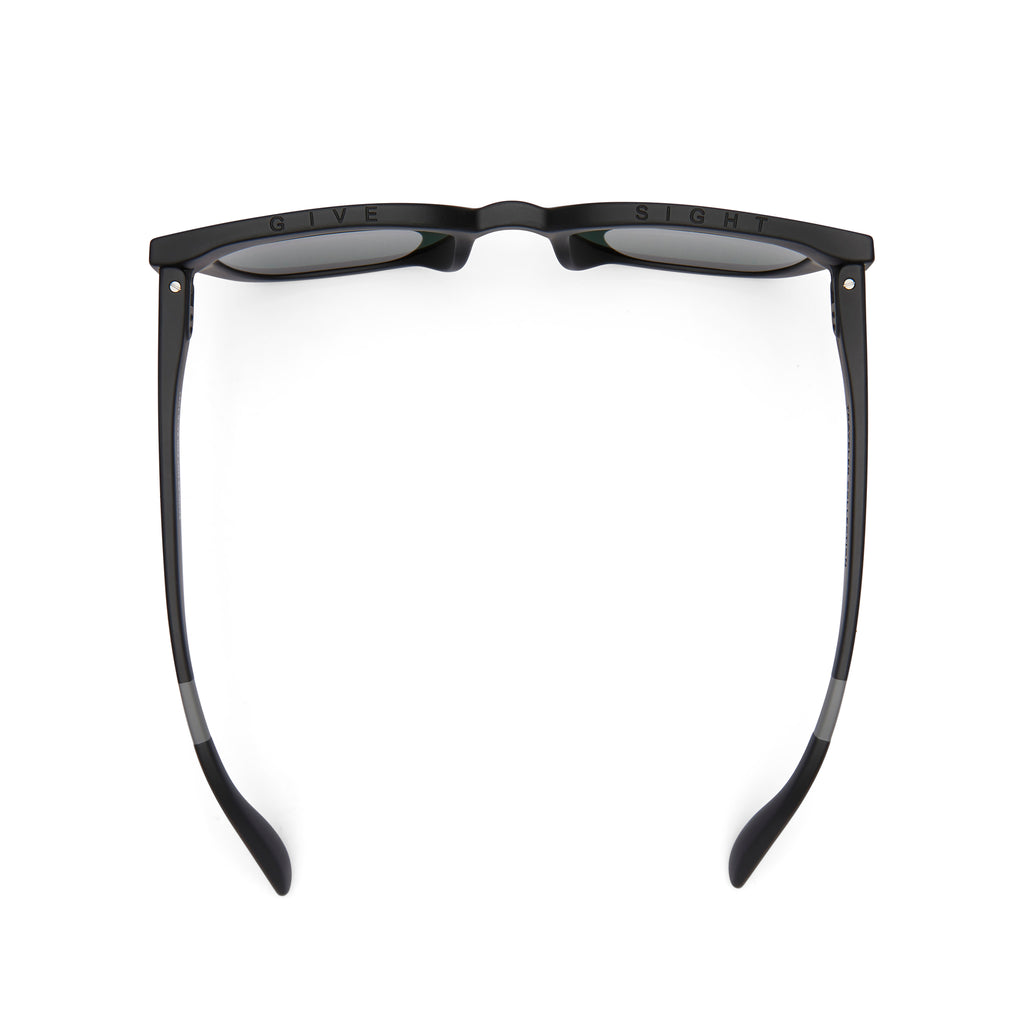 Juniper Black Traveler Sunglasses Top View