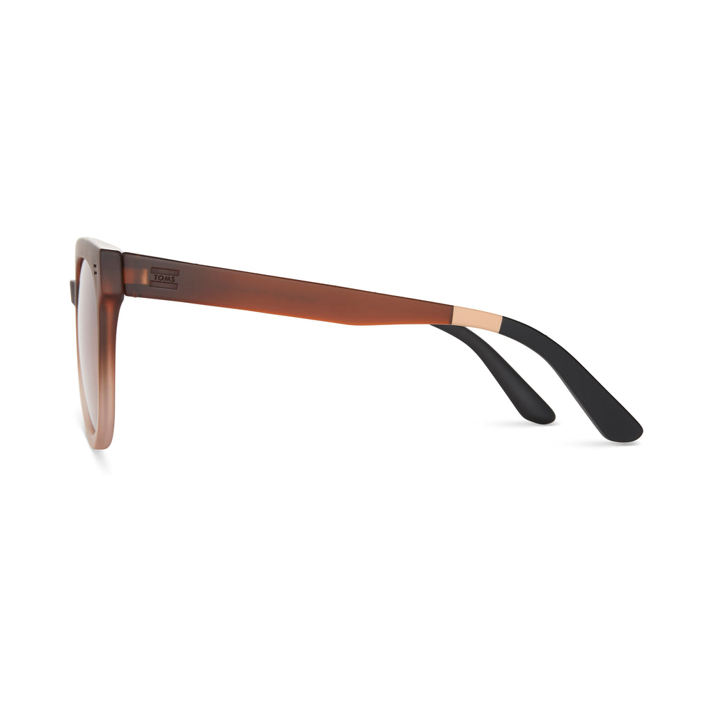 Juniper Ombre Traveler Sunglasses Profile View