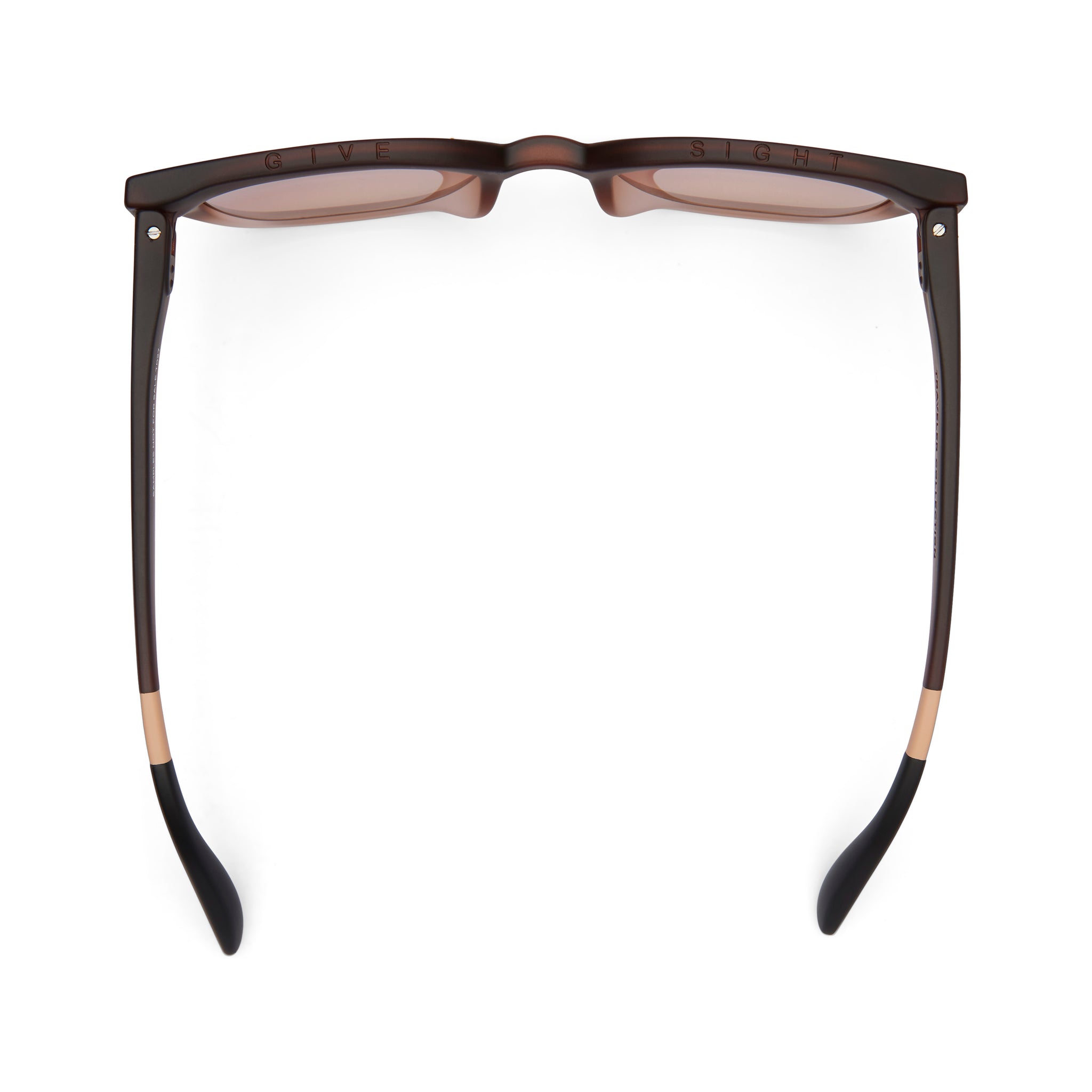 Juniper Ombre Traveler Sunglasses Top View