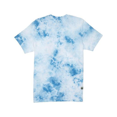 TOMS Tie-Dye Logo Short Sleeve Crew Tee Back View