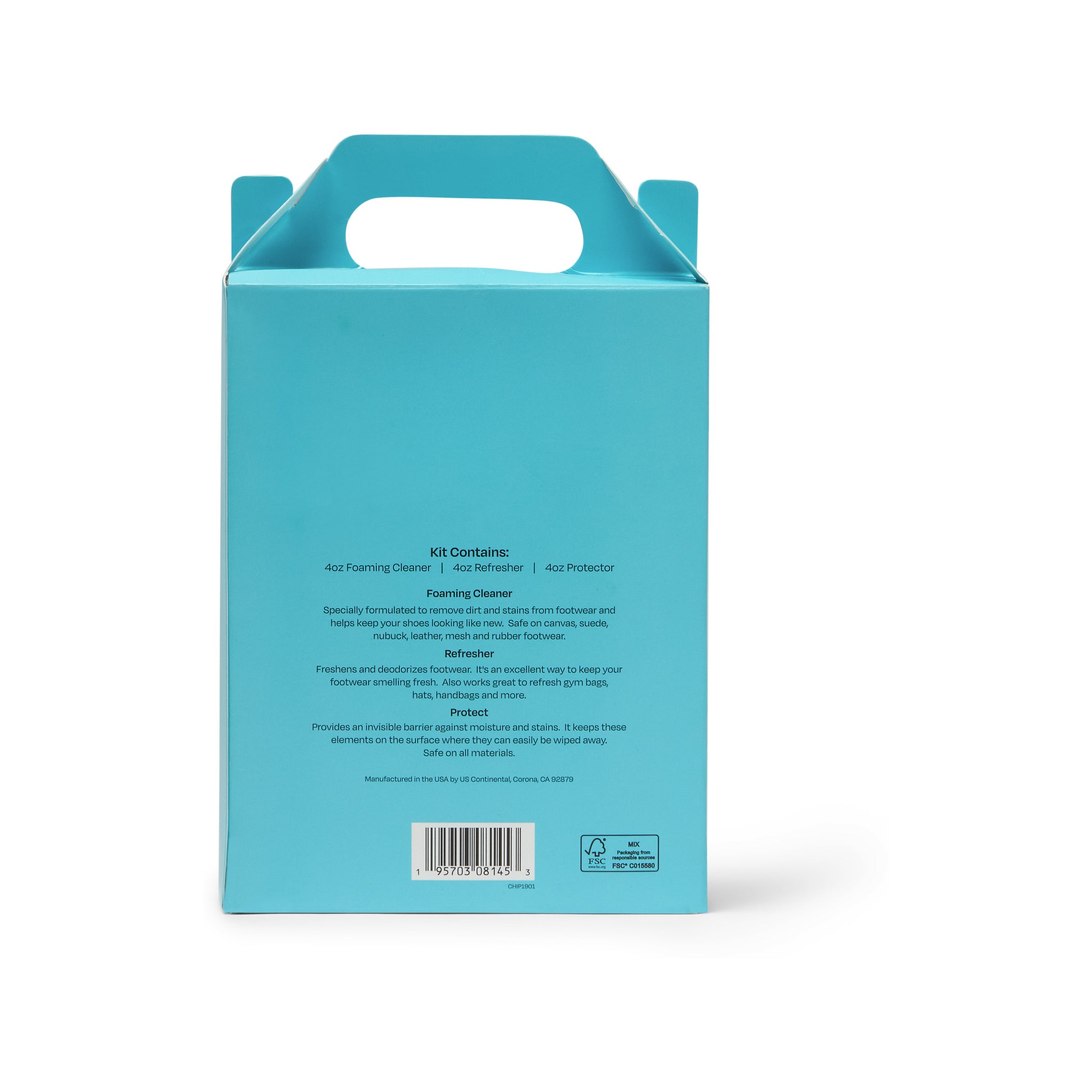 TOMS Shoe Care Kit Front View