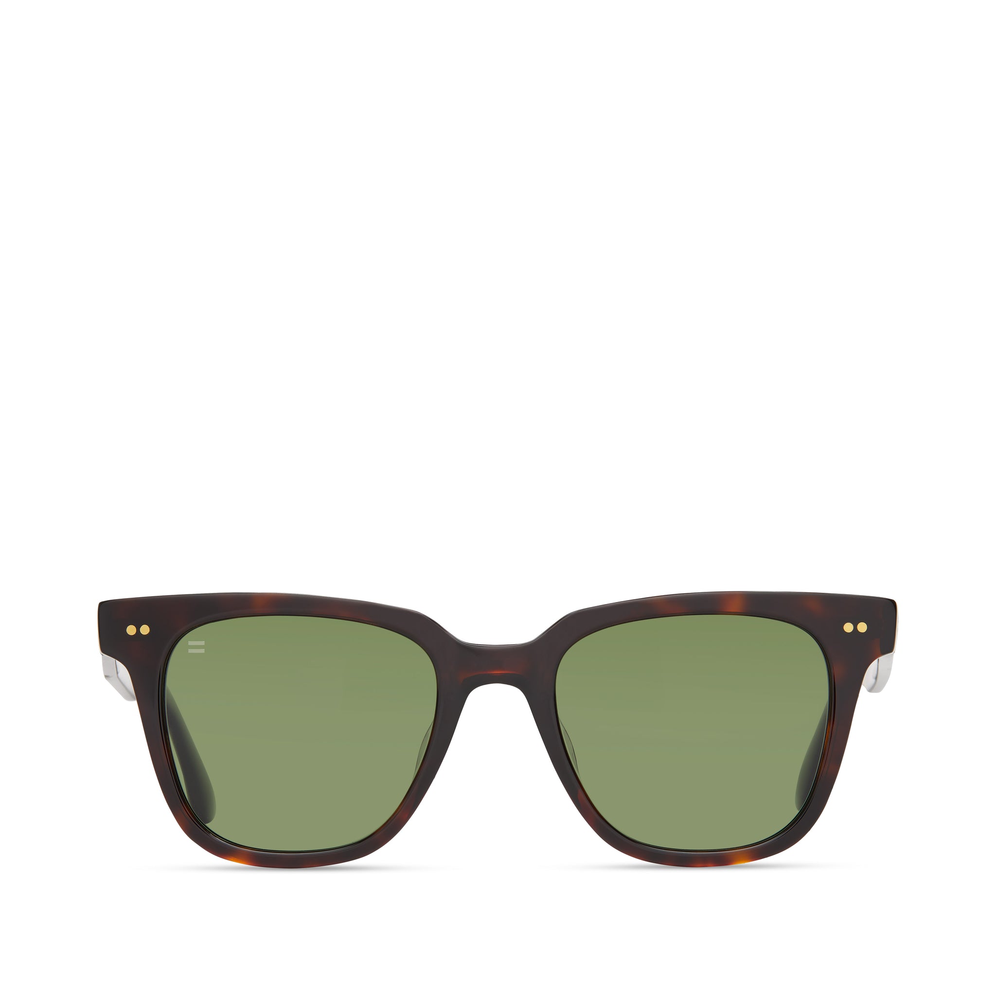 Memphis 301 Tortoise Polarized Handcrafted Sunglasses Front View