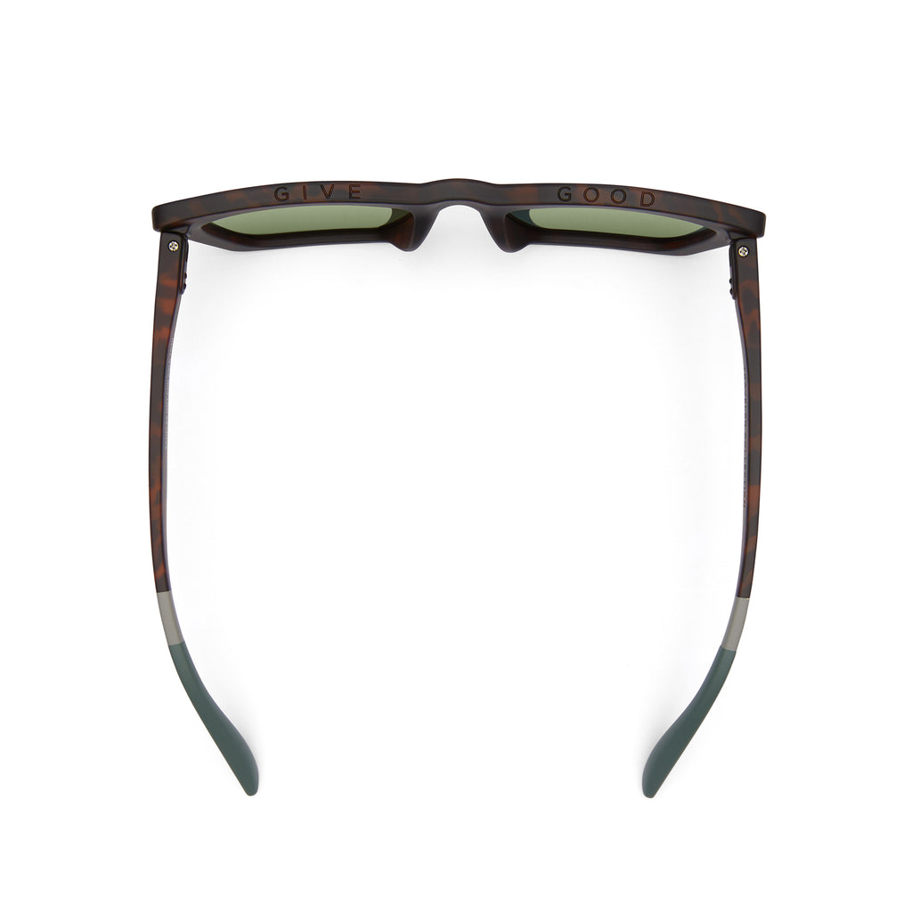 Sahara Blonde Tortoise Traveler Sunglasses Top View