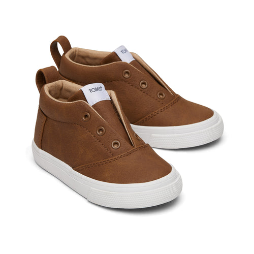 Fenix Brown Toddler Sneaker Front View
