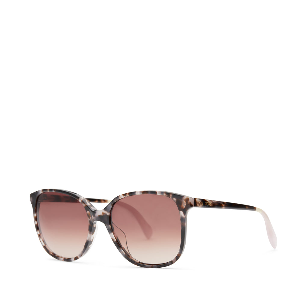 Sandela Vintage Tortoise Handcrafted Sunglasses Side View
