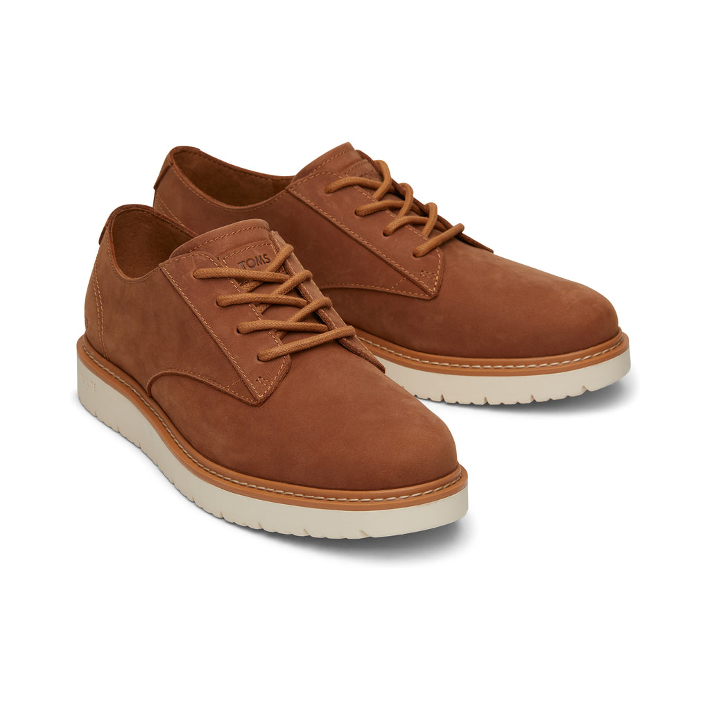 Navi TRVL LITE Tan Water Resistant Dress Shoe Front View