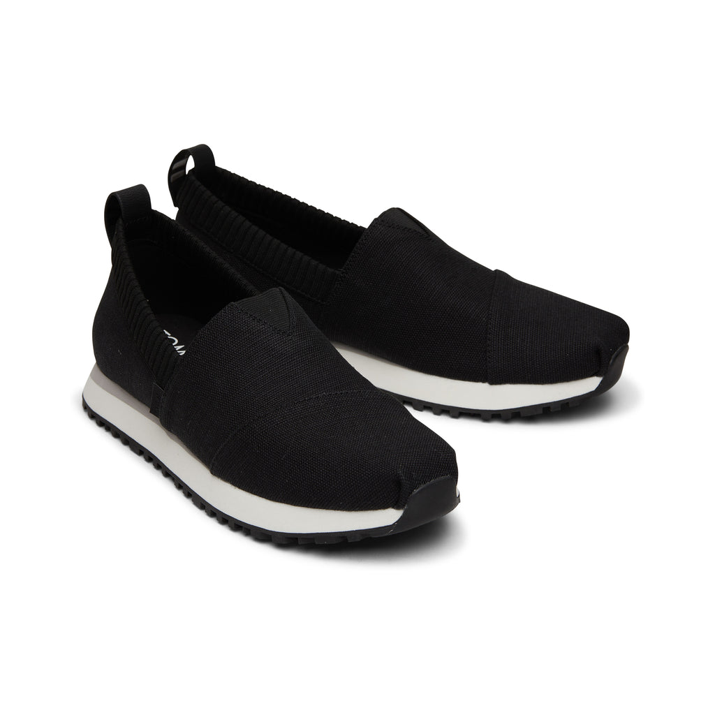 Resident 2.0 Black Heritage Canvas Sneaker Front View