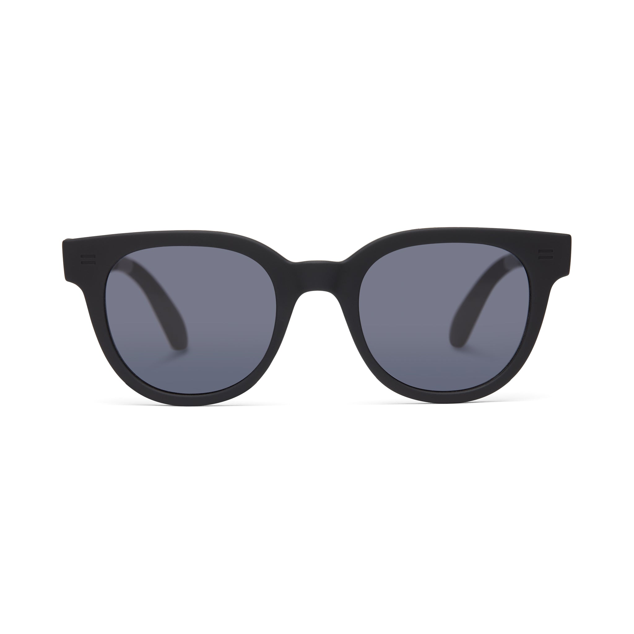 Rhodes Black Traveler Sunglasses Front View