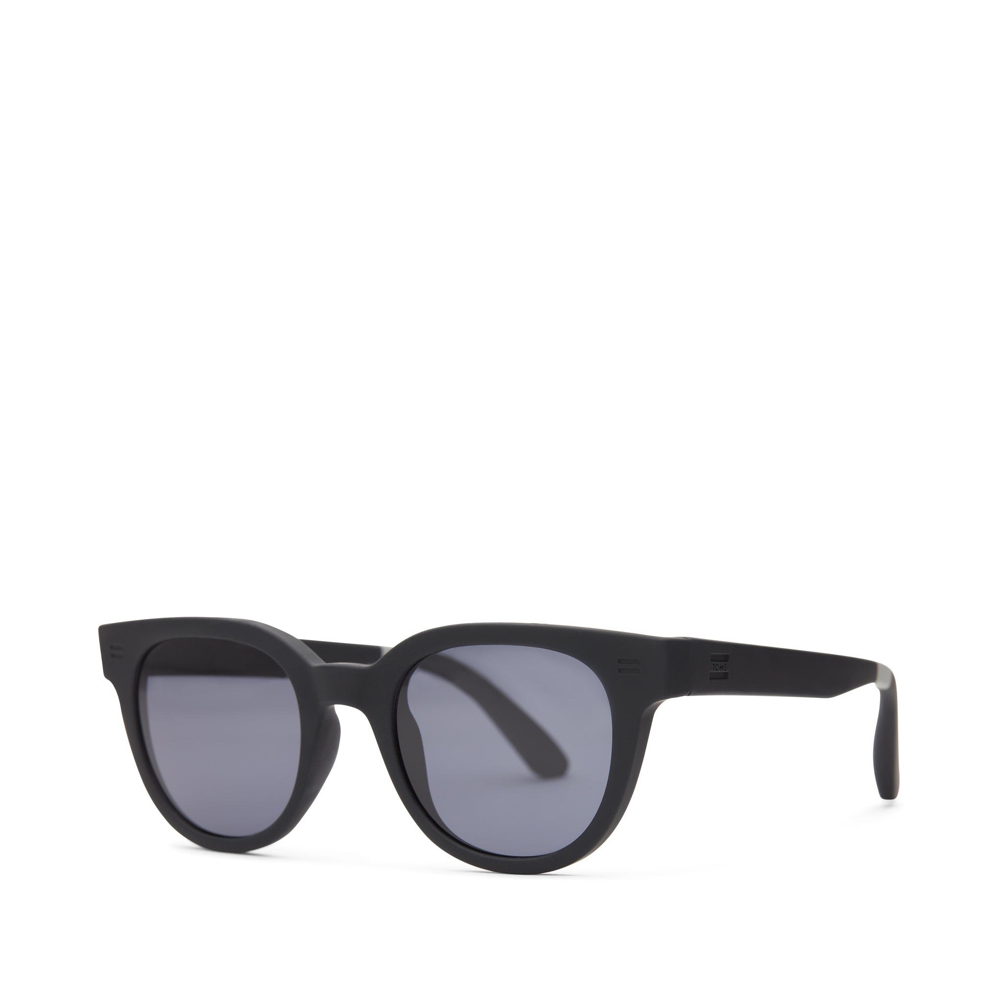 Rhodes Black Traveler Sunglasses Side View