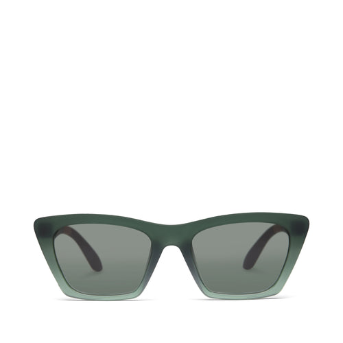 Sahara Green Traveler Sunglasses Front View