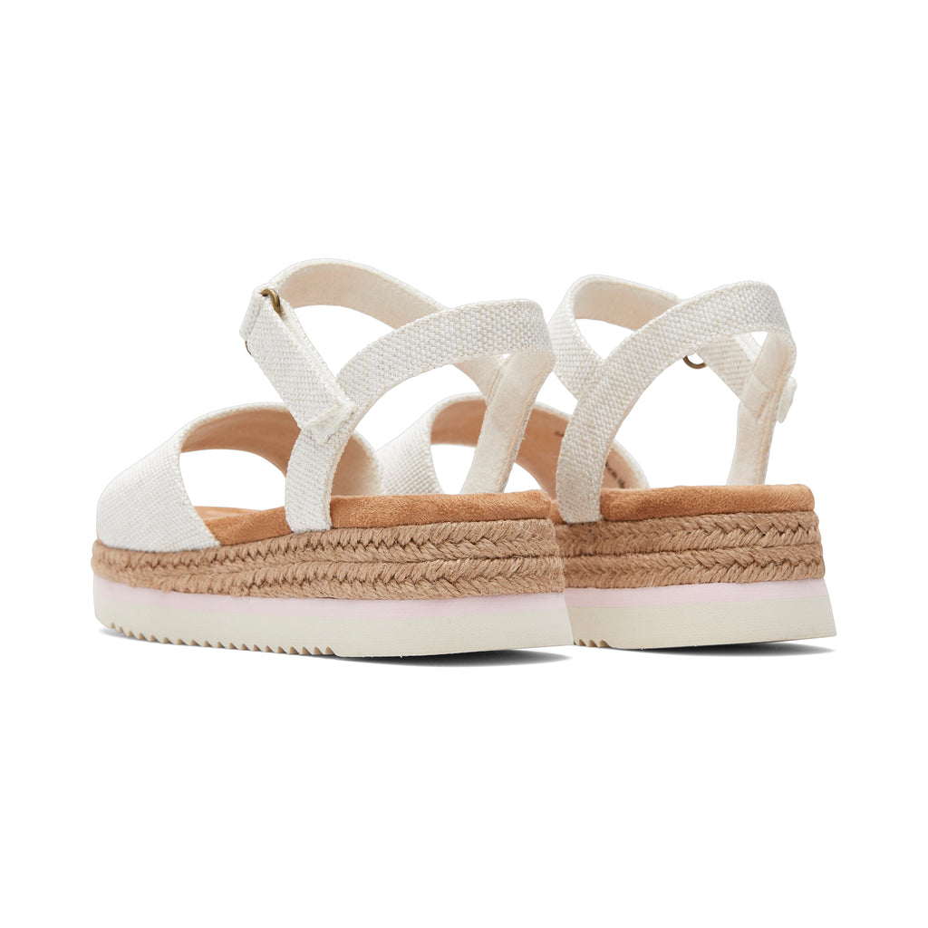 Youth Diana Natural Kids Shoe Back View