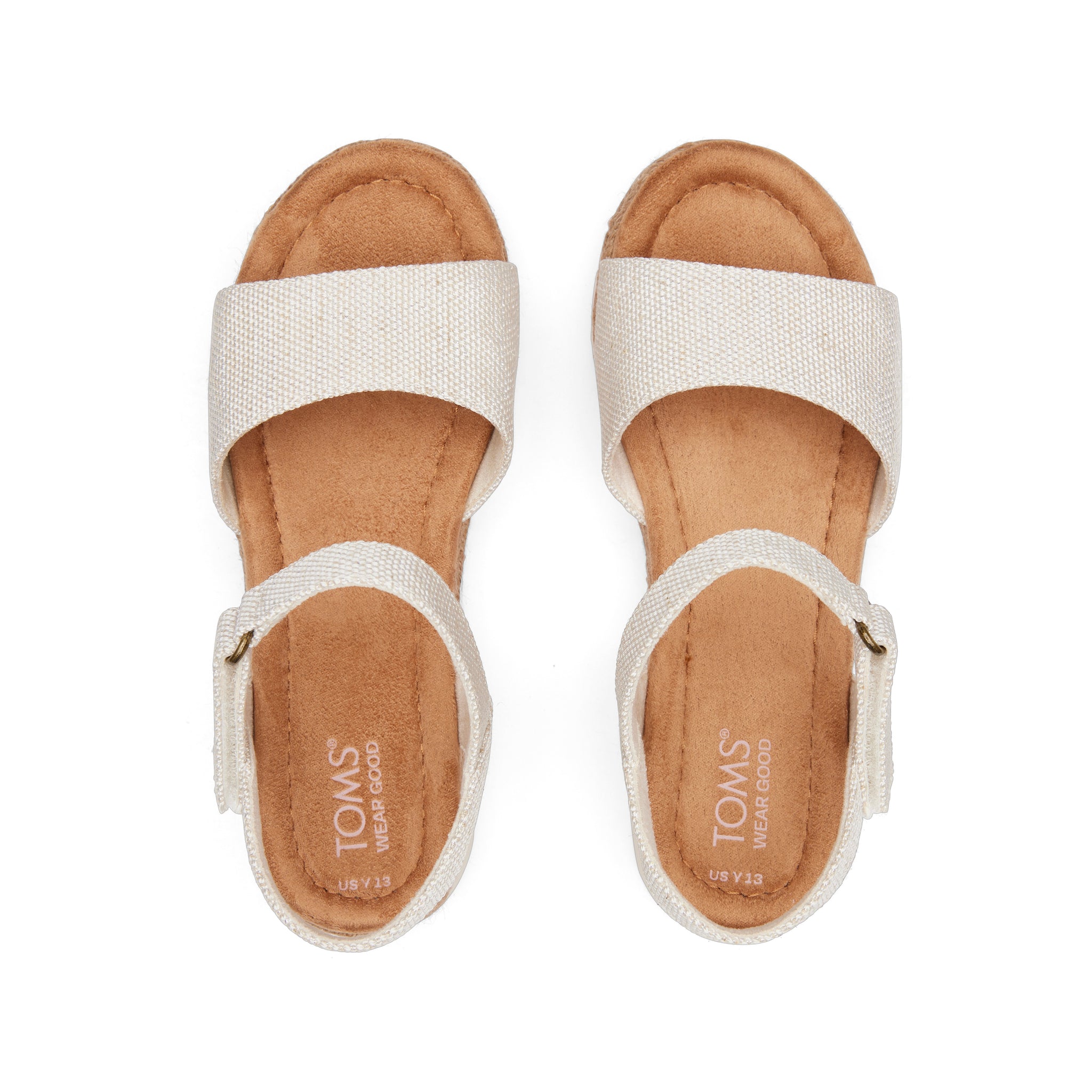 Youth Diana Natural Kids Shoe Top View