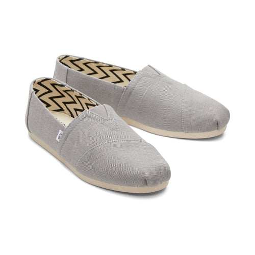 Alpargata Grey Heritage Canvas Front View