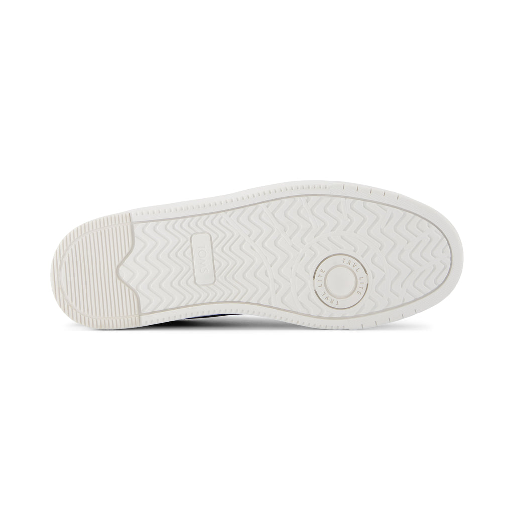 TRVL LITE Court Black Leather Sneaker Bottom Sole View