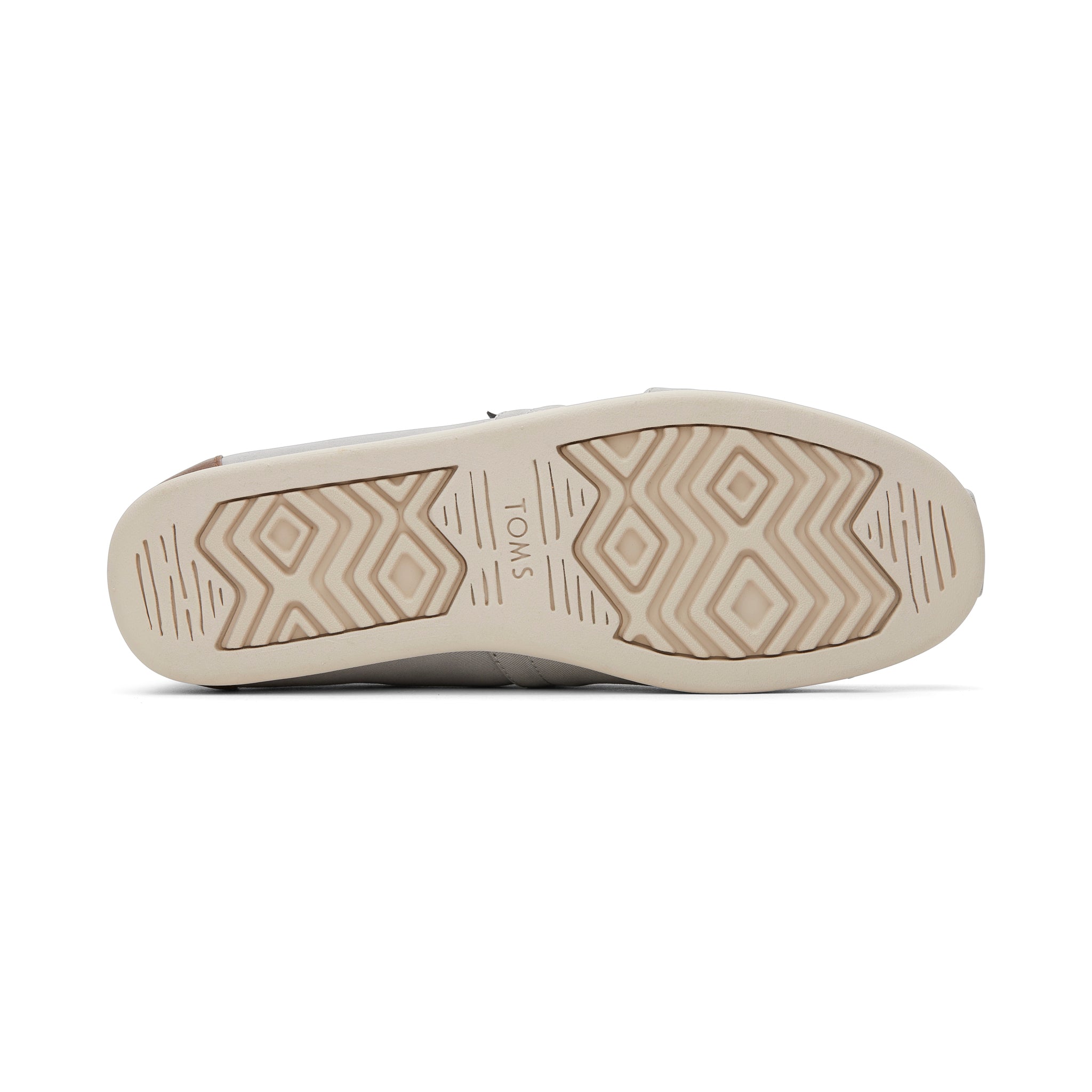 Alpargata Grey SyntheticTrim Bottom Sole View