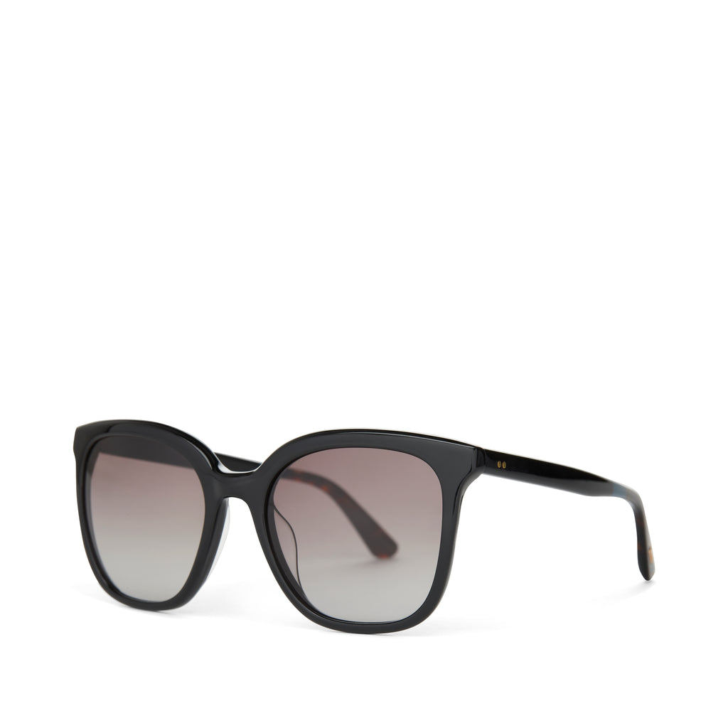 Charmaine Black Handcrafted Sunglasses Side View