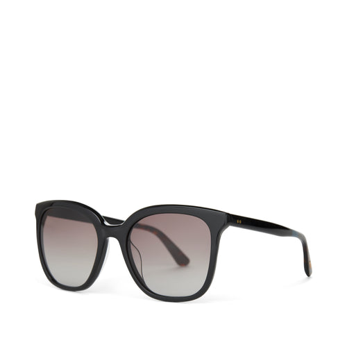 Charmaine Black Handcrafted Sunglasses Side View