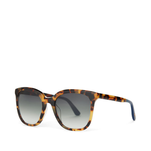 Charmaine Blonde Tortoise Handcrafted Sunglasses Side View