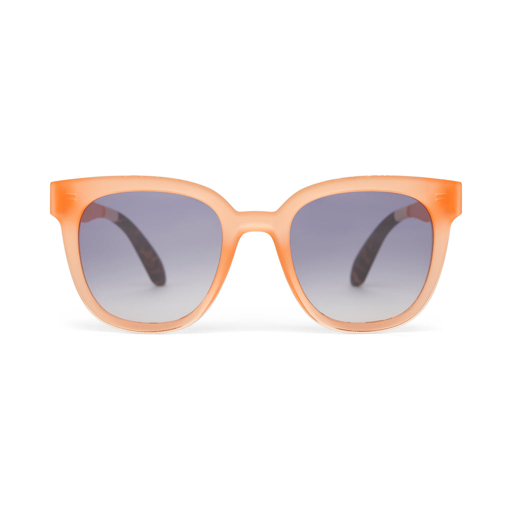 Juniper Peach Traveler Sunglasses Front View