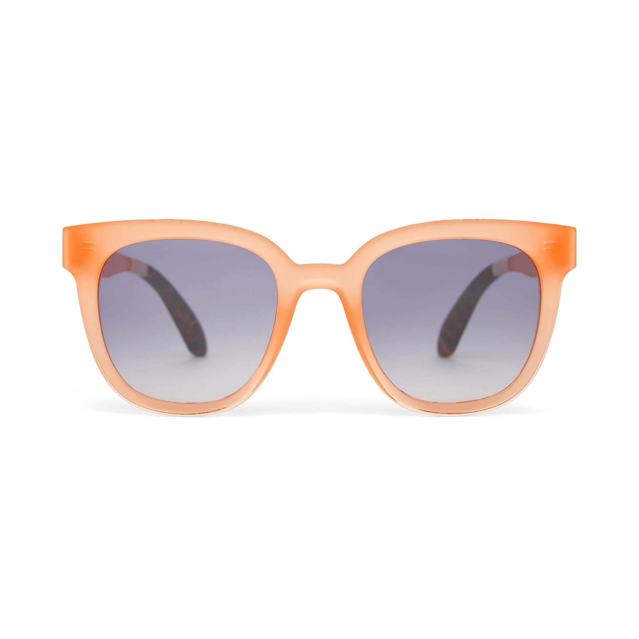Juniper Peach Traveler Sunglasses Front View