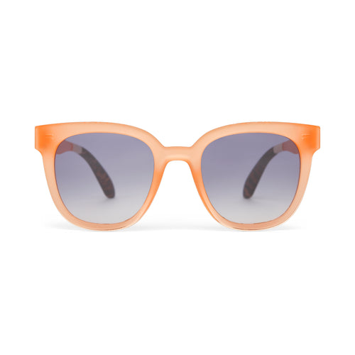 Juniper Peach Traveler Sunglasses Front View