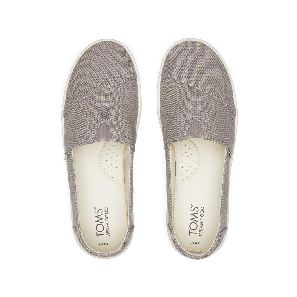 Verona Grey Slip On Sneaker Top View
