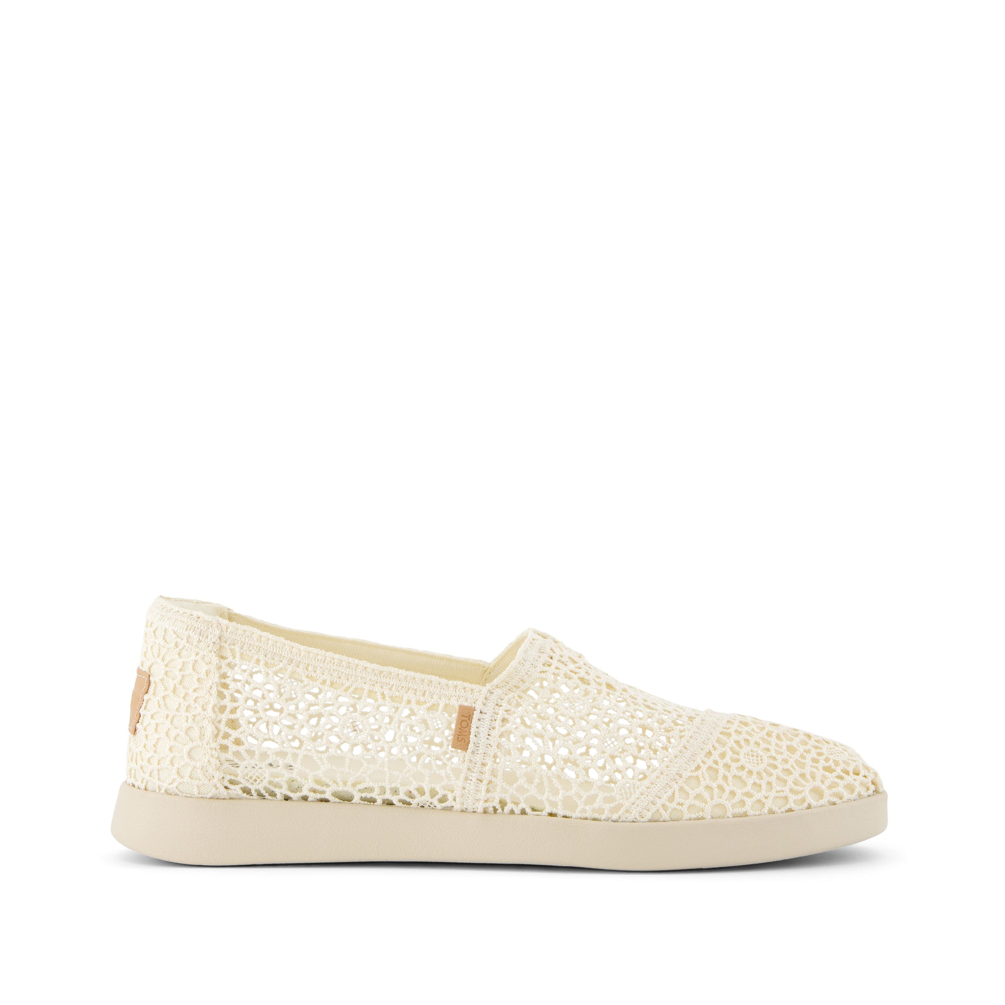 Alpargata Plus Natural Moroccan Crochet Side View