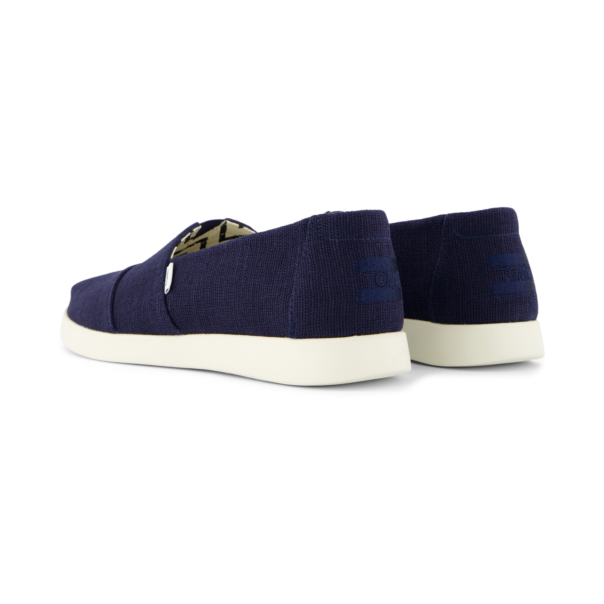 Alpargata Plus Navy Heritage Canvas Back View