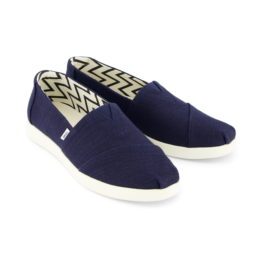 Alpargata Plus Navy Heritage Canvas Front View