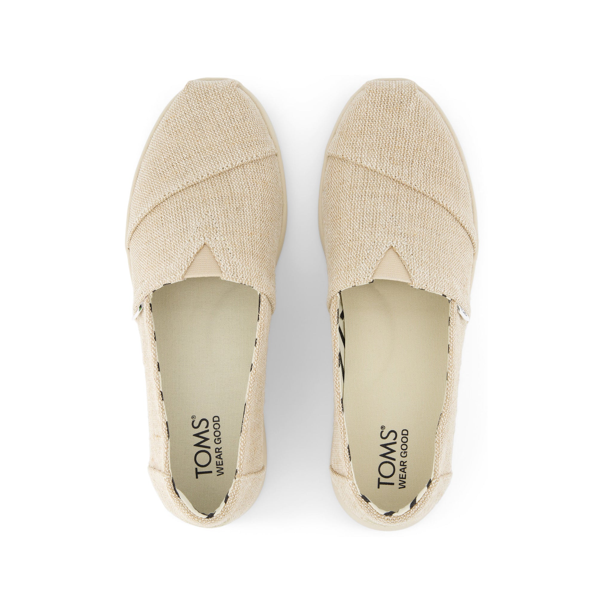 Alpargata Plus Natural Heritage Canvas Top View