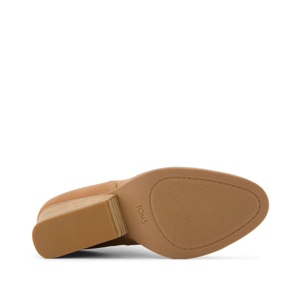 Noa Ankle Boot - Brown Sugar Leather Bottom Sole View