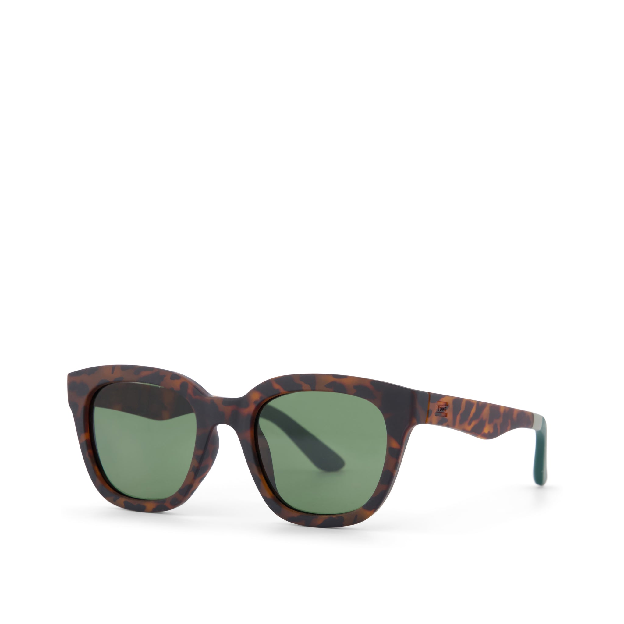 Savanna Traveler Matte Tortoise Sunglasses Side Angle View