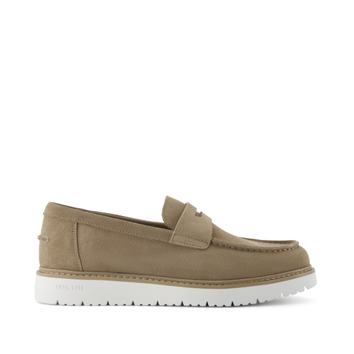 Navi TRVL LITE  Havana Loafer - Dune Suede Side View