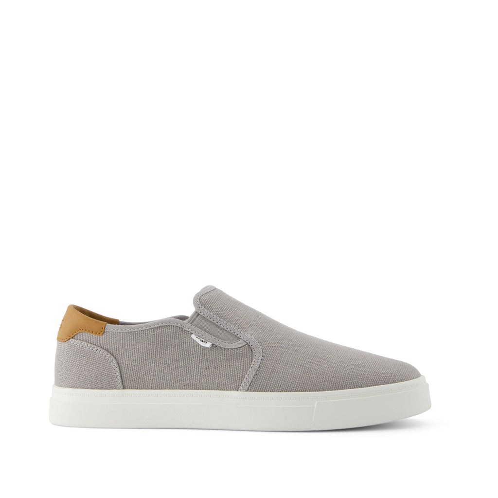 Baja 2.0 Slip On Sneaker - Drizzle Grey Legacy Canvas Side View