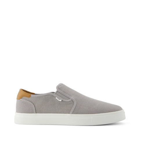 Baja 2.0 Slip On Sneaker - Drizzle Grey Legacy Canvas Side View