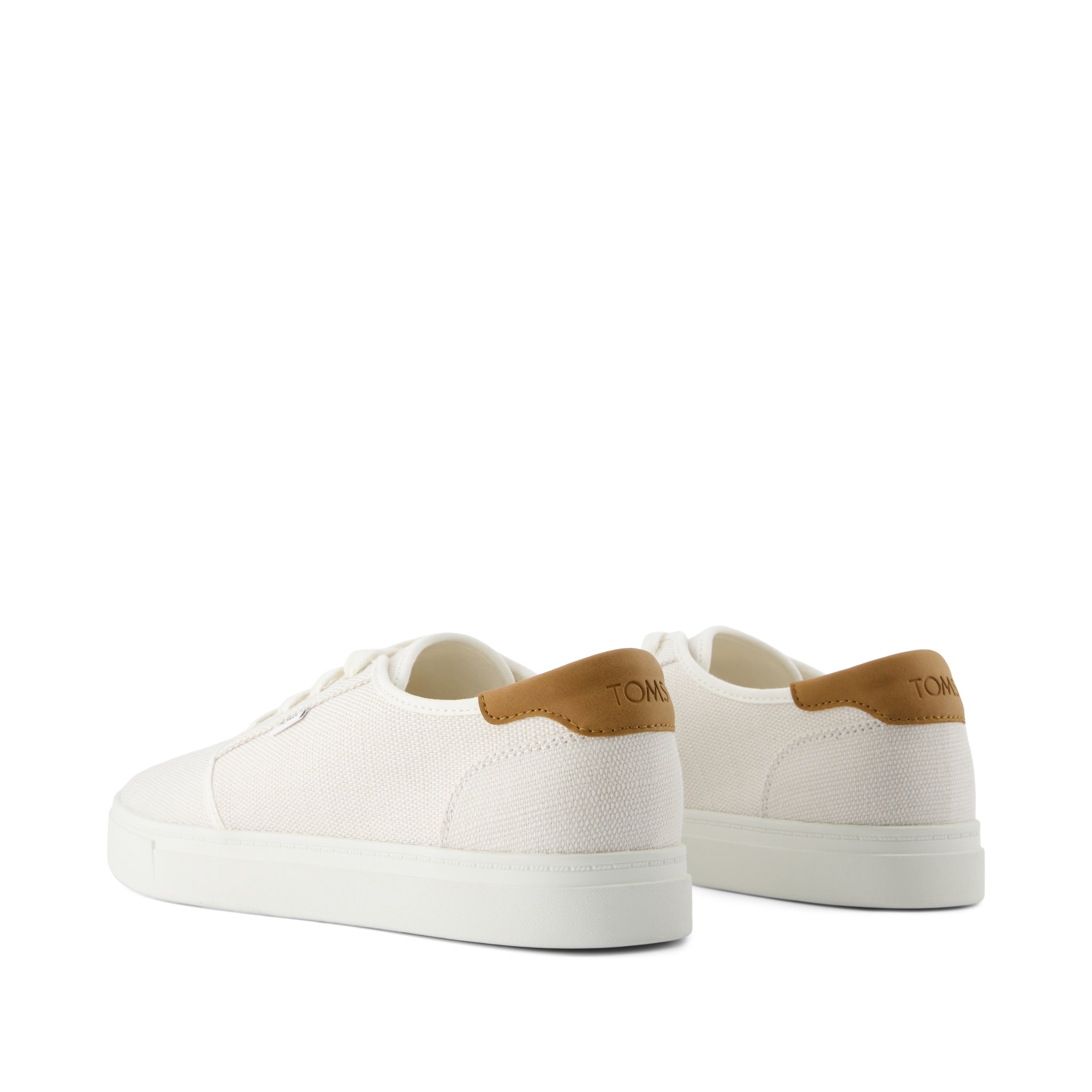 Carlo 2.0 Lace-Up Sneaker - White Legacy Canvas Back View