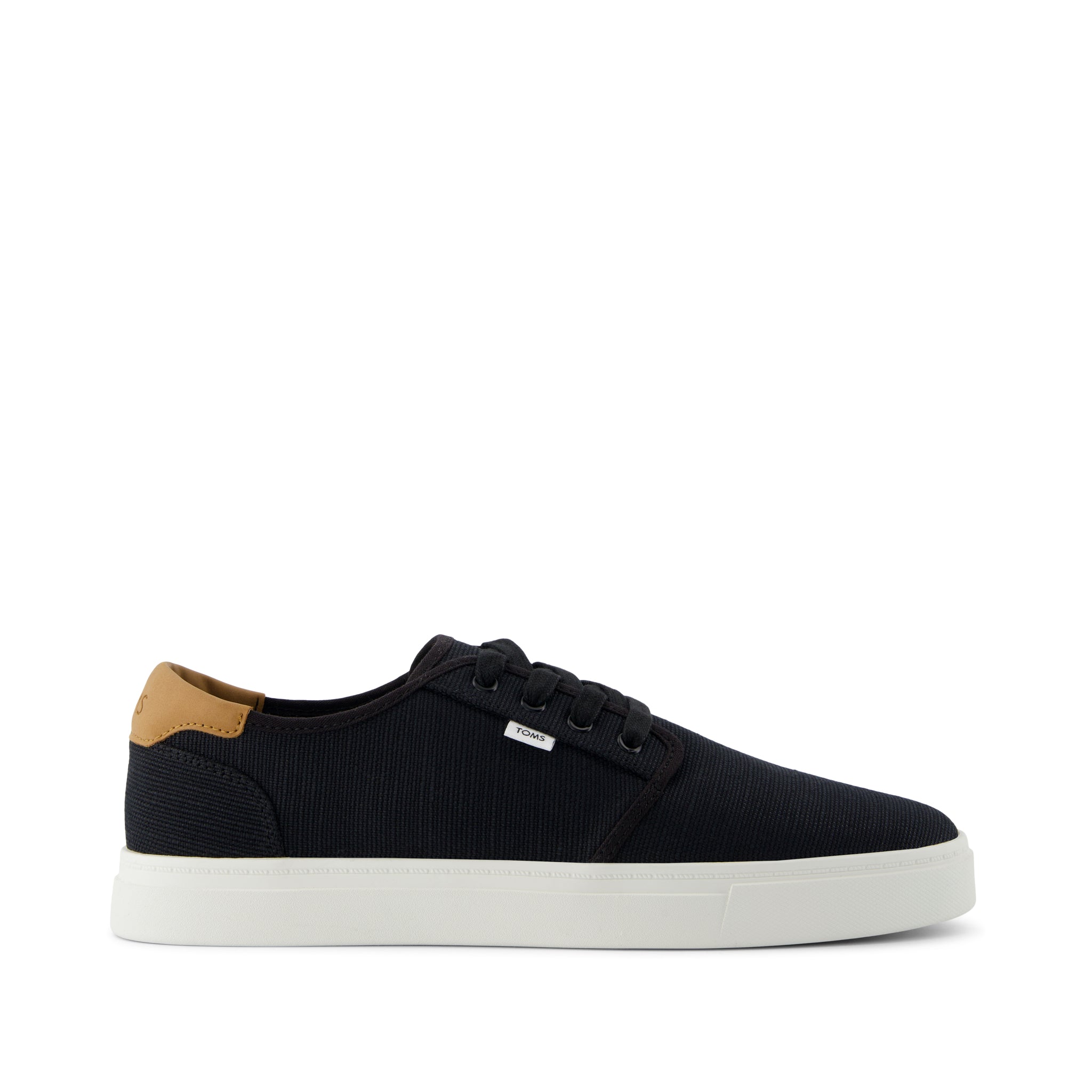 Carlo 2.0 Lace-Up Sneaker - Black Legacy Canvas Side View