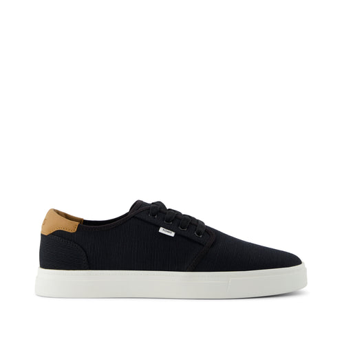 Carlo 2.0 Lace-Up Sneaker - Black Legacy Canvas Side View