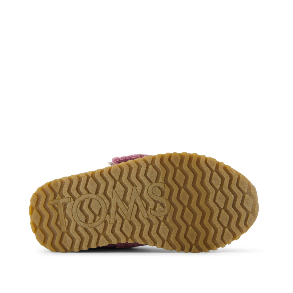 Resident Toddler Sneaker - Cosmic Pink Iridescent Leopard Bottom Sole View