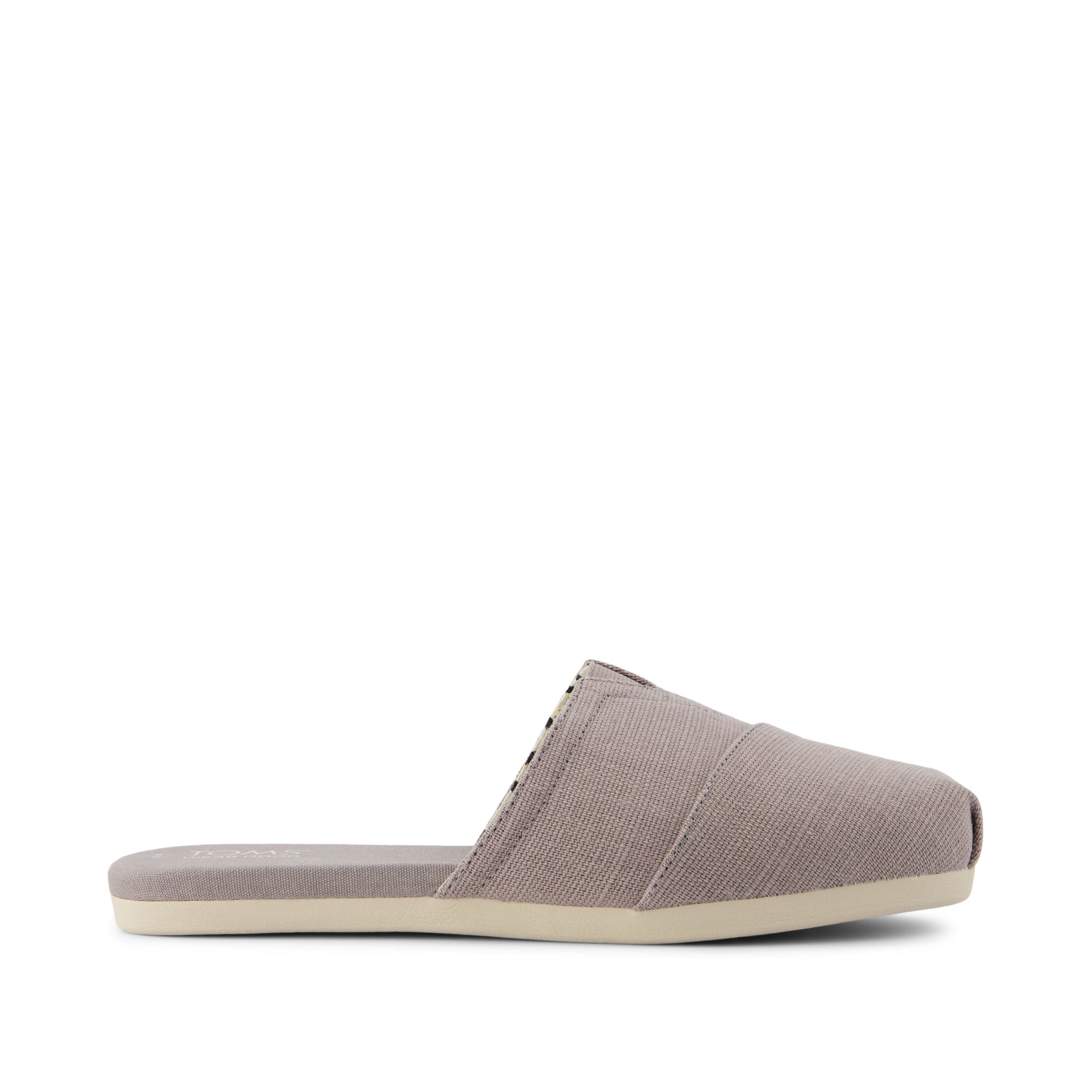 Alpargata Mule Morning Dove Heritage Canvas Side View