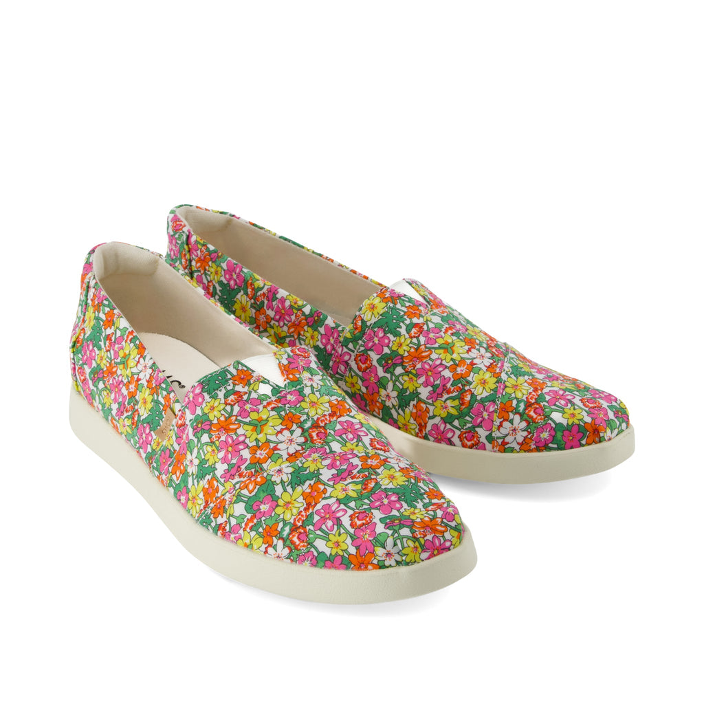 Alpargata Plus - Liberty of London Multi Isla Rose Gates Front View