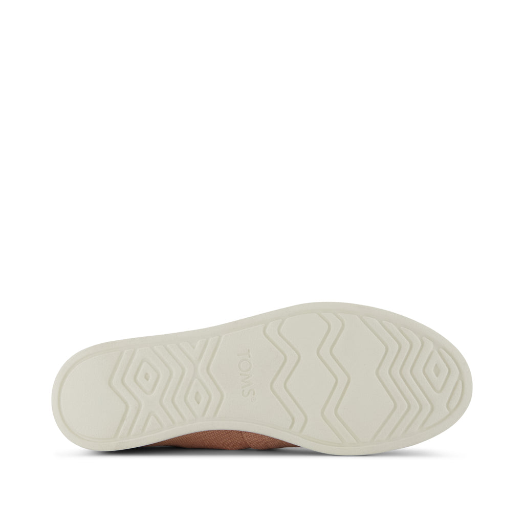 Alpargata Plus - Pink Café Crème Heritage Canvas Bottom Sole View
