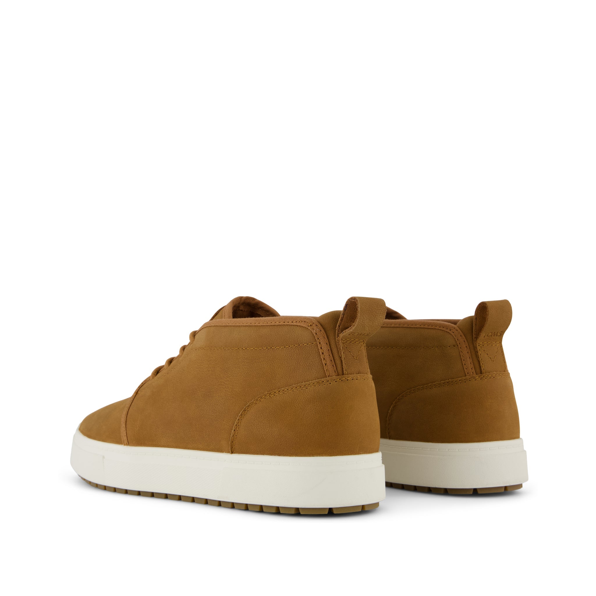 Carlo Mid Terrain 2.0 Sneaker - Water Resistant Tan Leather Back View